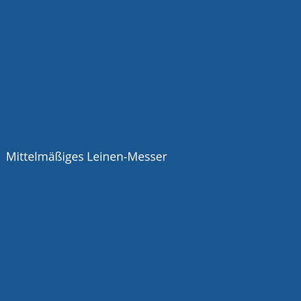 Mittelm&auml;&szlig;iges Leinen-Messer