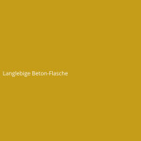 Langlebige Beton-Flasche