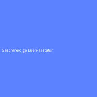 Geschmeidige Eisen-Tastatur