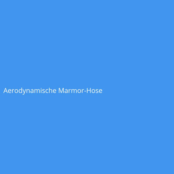 Aerodynamische Marmor-Hose